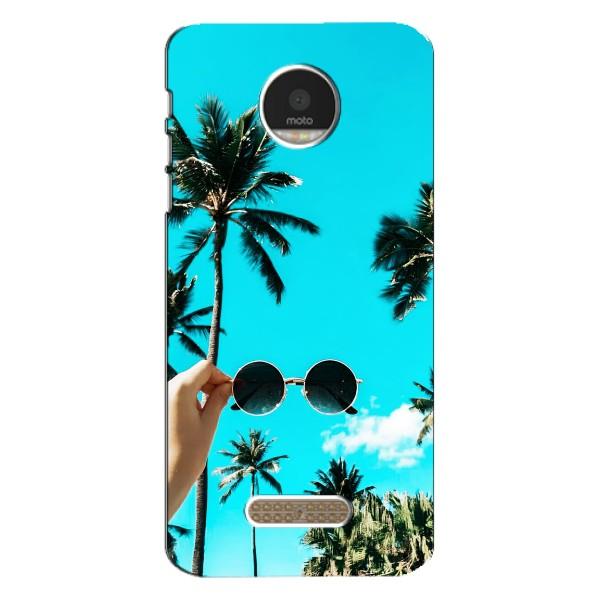 Силіконовий чохол з КАРТИНКАМИ літо для Motorola MOTO Z (AlphaPrint) – Погляд літо