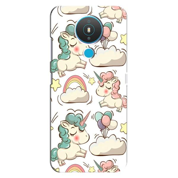 Чохол для Нокіа 1.4 - (Єдинорожки - Новинки) (AlphaPrint) – Єдиноріжки