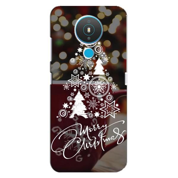 Різдвяні Чохли для Nokia 1.4 (VPrint) – Ялинка яскрава