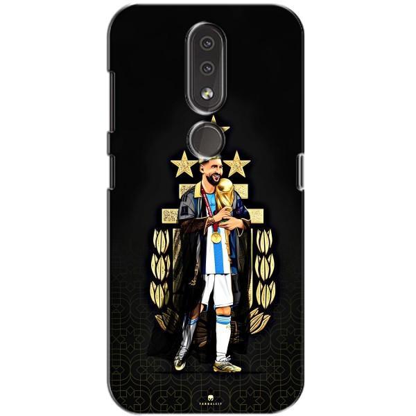 Чохли для Nokia 4.2 (Leo чемпіон) (AlphaPrint) – Мессі Король