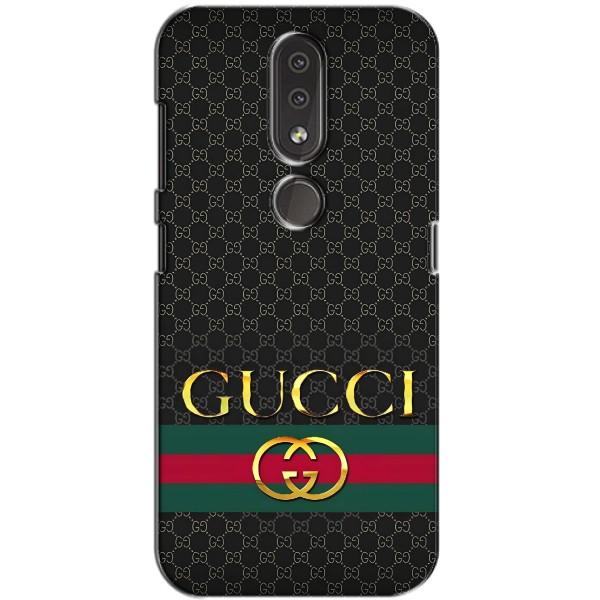 Чехлы ГУЧЧИ для Нокиа 4.2 (AlphaPrint) – Gucci оригинал