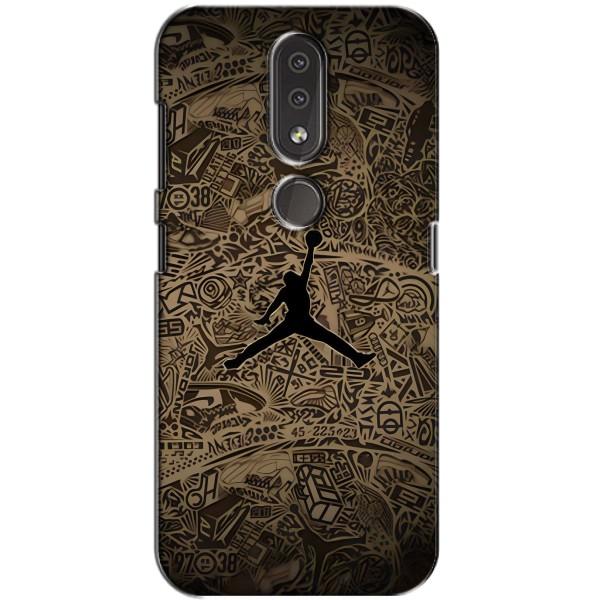 Чехлы для Nokia 4.2 - с картинкой JORDAN (AlphaPrint) – Logo Jordan
