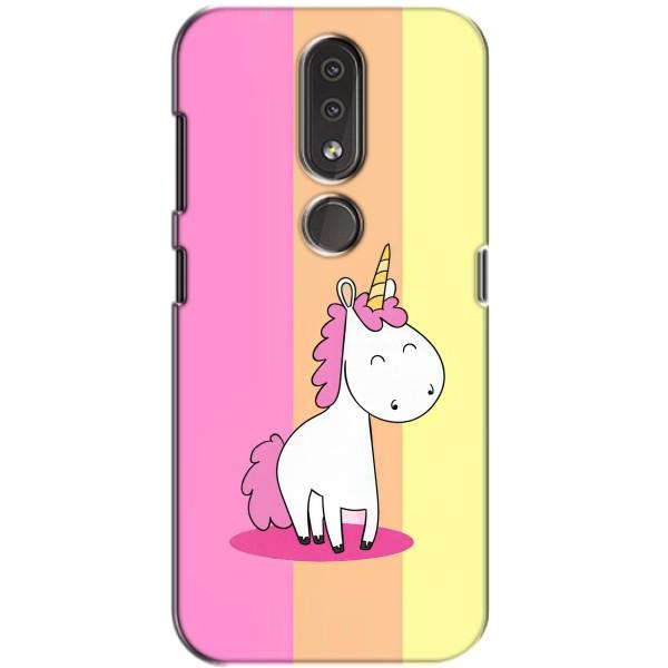 Чохол Unicorn на Nokia 4.2 – Яскравий Єдинорог