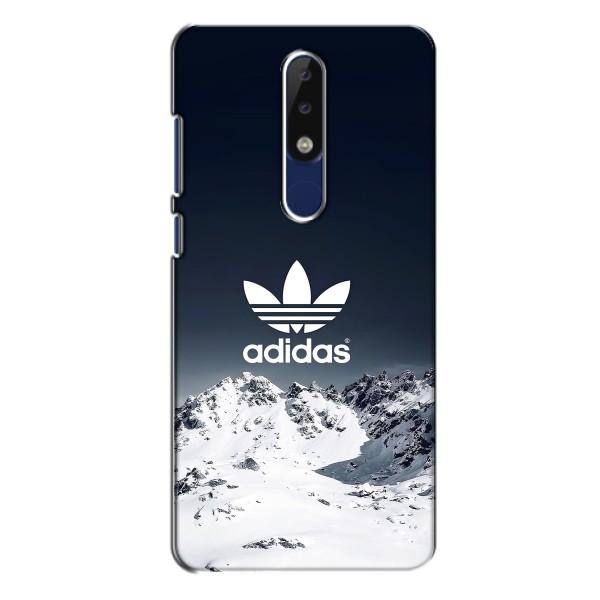 Чехлы Адидас для Nokia 5.1 Plus (X5) (AlphaPrint) – Адидас в горах