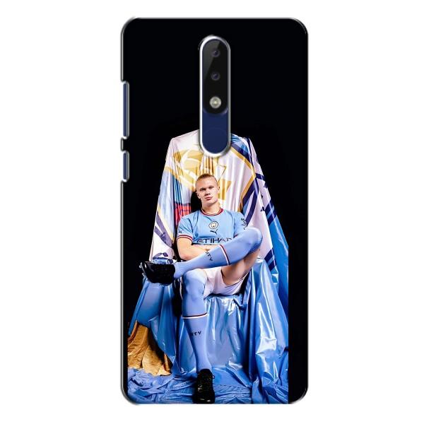 Чохли з футболістом Ерлінг Холанд для Nokia 5.1 Plus (X5) (AlphaPrint) – футболіст Холанн
