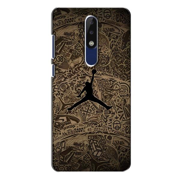 Чохли для Nokia 5.1 Plus (X5) - з картинкою JORDAN (AlphaPrint) – Logo Jordan