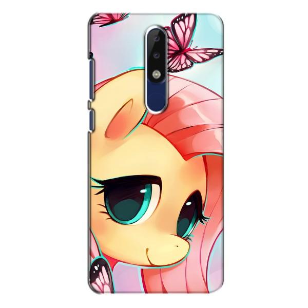 Чехол для Нокиа 5.1 Плюс (х5) - (Единорожки - Новинки) (AlphaPrint) – Племя единорогов