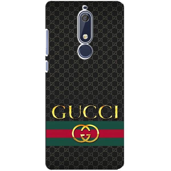 Чехлы ГУЧЧИ для Нокиа 5 2018, 5.1 (AlphaPrint) – Gucci оригинал