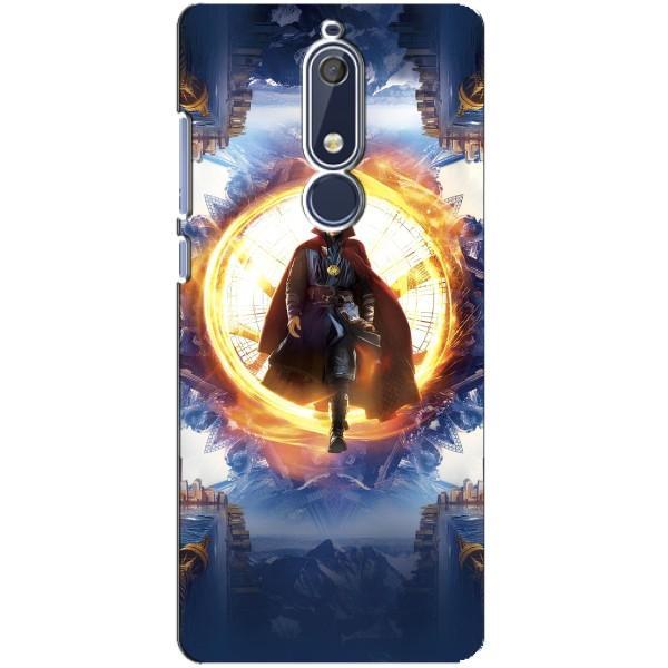 Чехлы с героями Марвел Nokia 5 2018, 5.1 (VPrint)