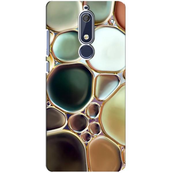 Мраморный чехол на Nokia 5 2018, 5.1 (VPrint) – Радужный Мрамор