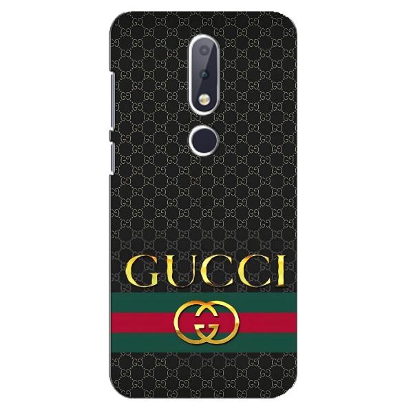 Чехлы ГУЧЧИ для Нокиа 6.1 Плюс (AlphaPrint) – Gucci оригинал
