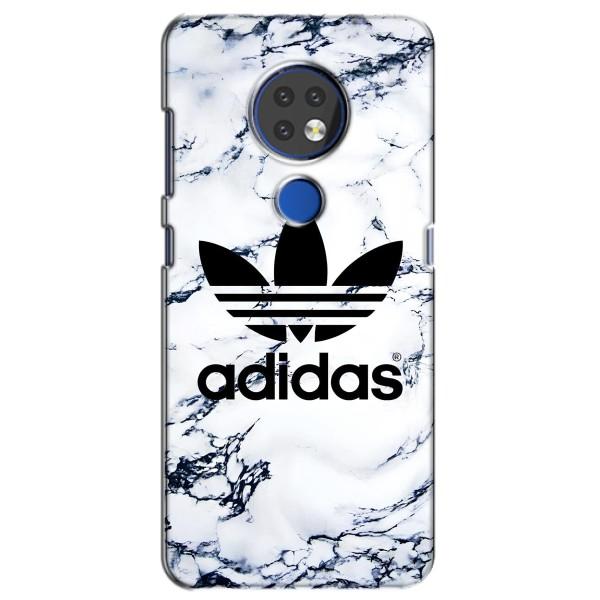 Чохли Адидас для Nokia 6.2 (2019) (AlphaPrint) – Адідас на мраморі