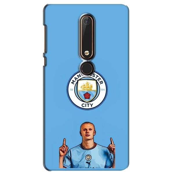 Чехлы с футболистом Ерлинг Холанд для Nokia 6 2018 (AlphaPrint) – Холанд Манчестер Сити