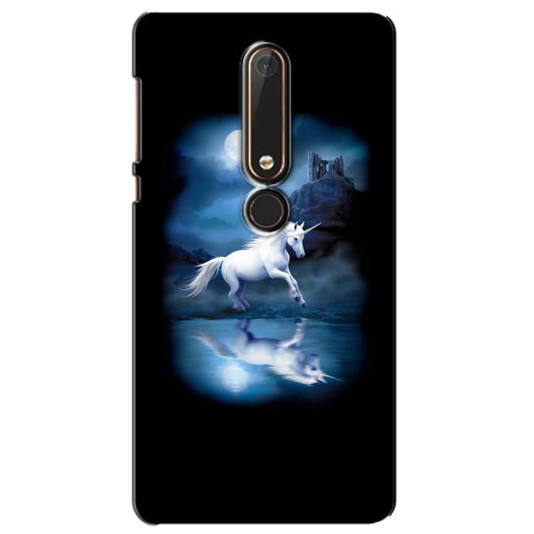 Чехол для Нокиа 6 (2018) - (Единорожки - Новинки) (AlphaPrint) – Единорог