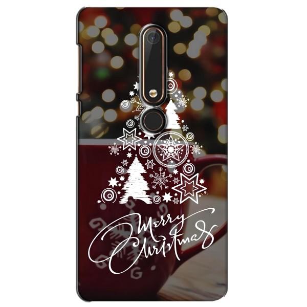 Різдвяні Чохли для Nokia 6 2018 (VPrint) – Ялинка яскрава