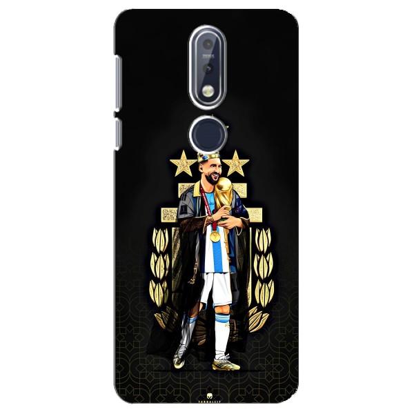 Чехлы для Nokia 7 2018, 7.1 (Leo чемпион) (AlphaPrint) – Месси Король