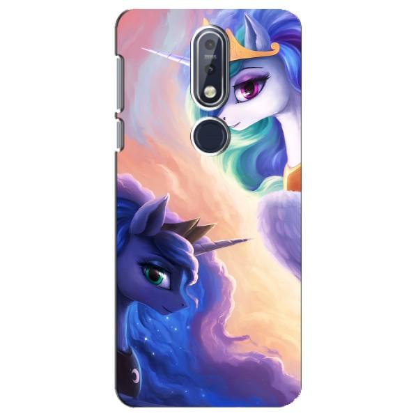 Чохол для Нокіа 7.1 - (Єдинорожки - Новинки) (AlphaPrint) – Єдинорожки