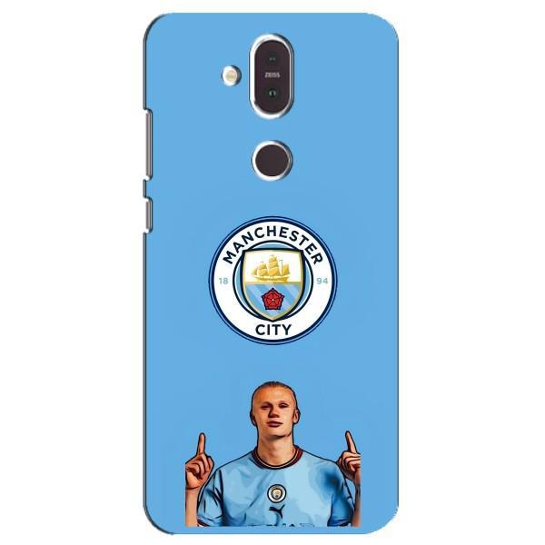 Чохли з футболістом Ерлінг Холанд для Nokia 8.1 , Nokia 8 2018 (AlphaPrint) – Холанд Манчестер Сіті