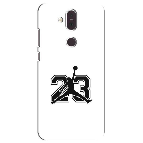 Чохли для Nokia 8.1 , Nokia 8 2018 - з картинкою JORDAN (AlphaPrint) – Jordan 23
