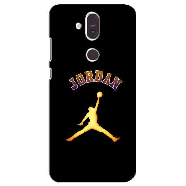 Чохли для Nokia 8.1 , Nokia 8 2018 - з картинкою JORDAN (AlphaPrint) – Jordan Gold