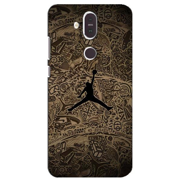 Чохли для Nokia 8.1 , Nokia 8 2018 - з картинкою JORDAN (AlphaPrint) – Logo Jordan