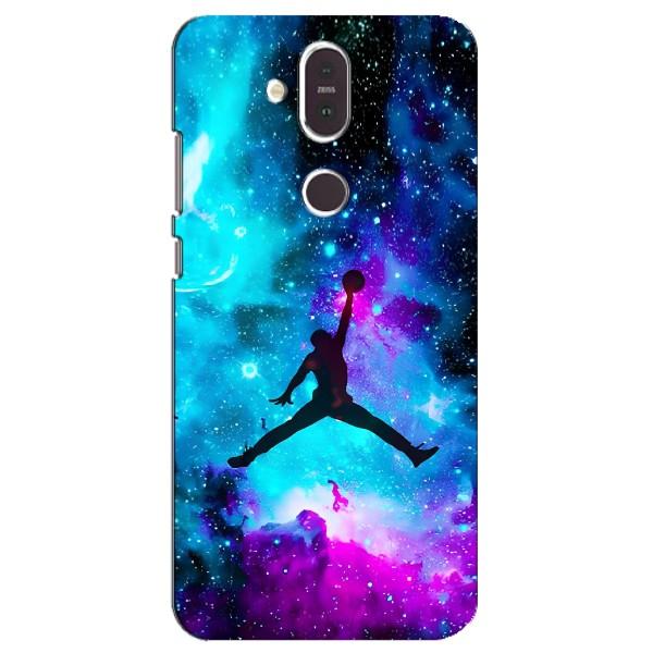 Чохли для Nokia 8.1 , Nokia 8 2018 - з картинкою JORDAN (AlphaPrint) – Яскравий Джордан
