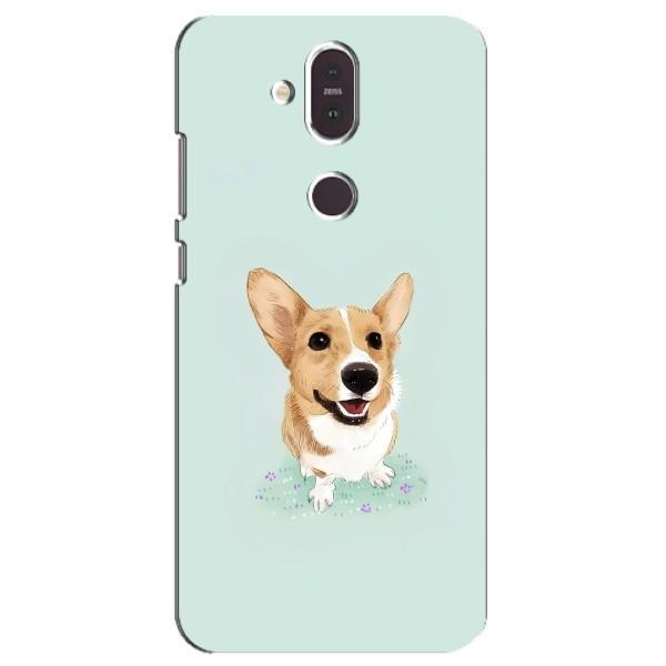 Чохли з собаками для Nokia 8.1 , Nokia 8 2018 (VPrint) – Коргі