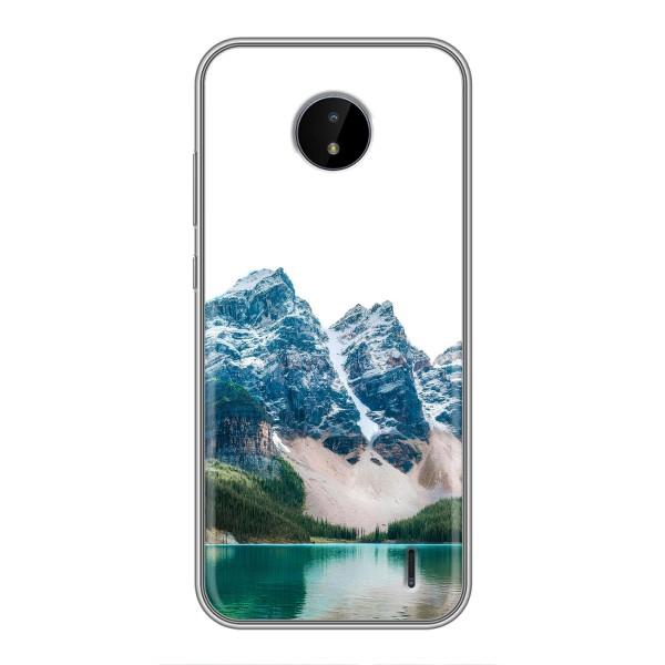 Силиконовый чехол с КАРТИНКАМИ лето для Nokia C10 (AlphaPrint) – Гори