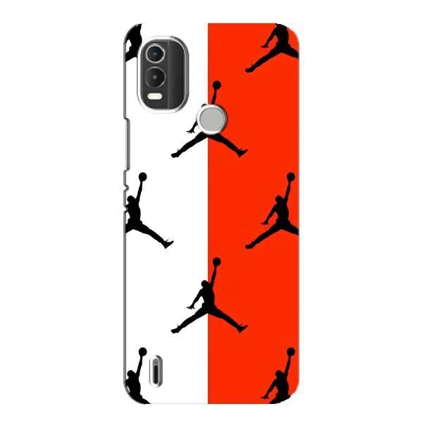 Чохли для Nokia C21 Plus - з картинкою JORDAN (AlphaPrint) – Лого Джордан