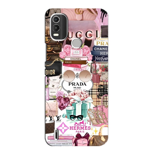 Чехол (Dior, Prada, YSL, Chanel) для Nokia C21 Plus – Бренды