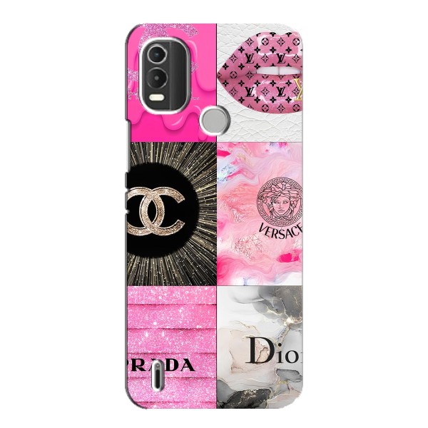 Чехол (Dior, Prada, YSL, Chanel) для Nokia C21 Plus – Модница