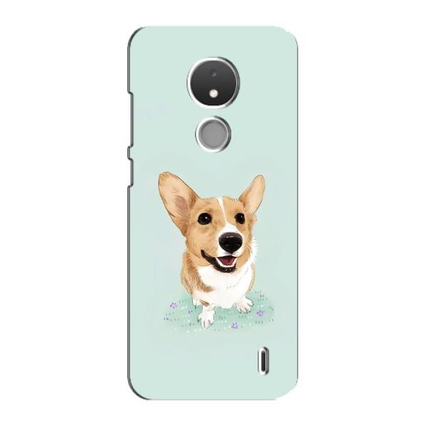 Чехлы с собаками для Nokia C21 (VPrint)