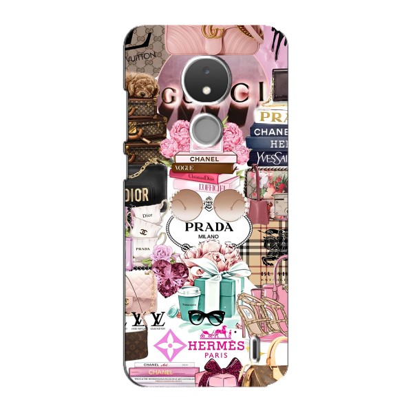 Чехол (Dior, Prada, YSL, Chanel) для Nokia C21 – Бренды