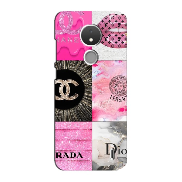 Чехол (Dior, Prada, YSL, Chanel) для Nokia C21 – Модница
