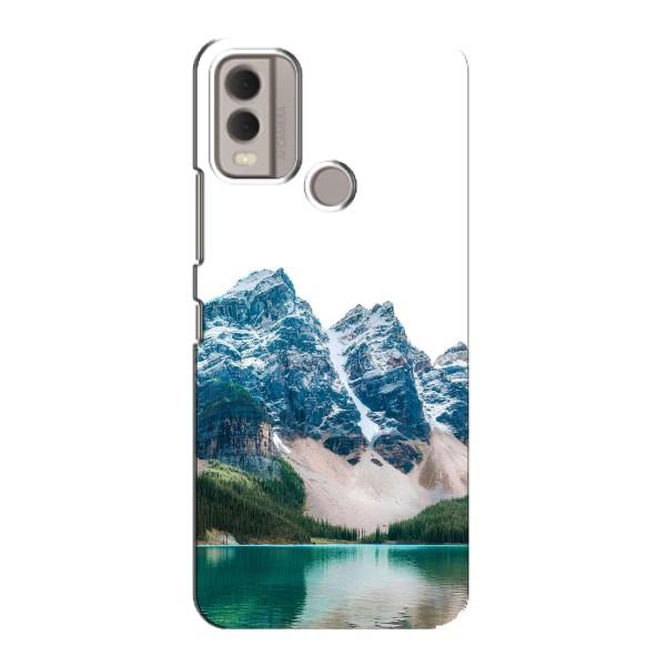 Силиконовый чехол с КАРТИНКАМИ лето для Nokia C22 (AlphaPrint) – Гори