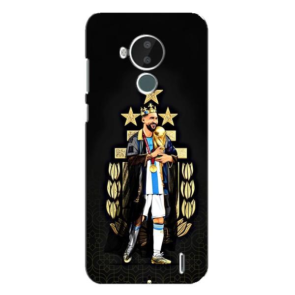Чехлы для Nokia C30 (Leo чемпион) (AlphaPrint) – Месси Король