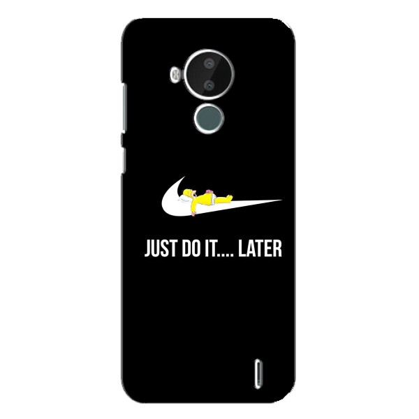 Чехол с логотипом Найк на Nokia C30 – Nike just do it