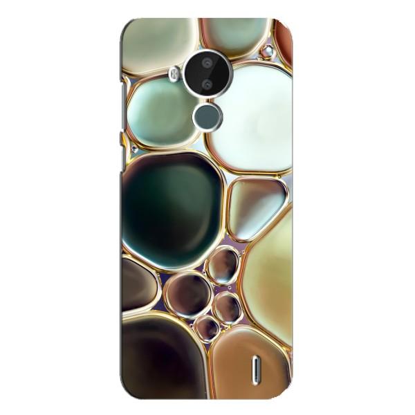 Мраморный чехол на Nokia C30 (VPrint) – Радужный Мрамор