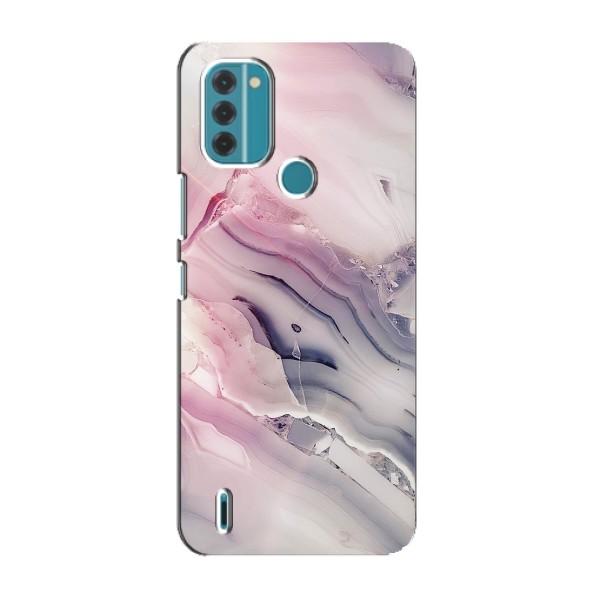 Мраморний чехол на Nokia C31 (VPrint) – Пурпурний Мрамор