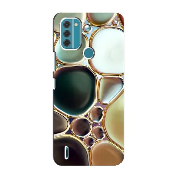 Мраморний чехол на Nokia C31 (VPrint) – Радужний Мрамор