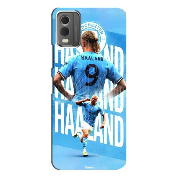 Чехлы с футболистом Ерлинг Холанд для Nokia C32 (AlphaPrint) – Erling Haaland