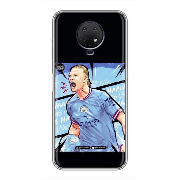 Чохли з футболістом Ерлінг Холанд для Nokia G10 (AlphaPrint) – гол Ерлінг Холанд