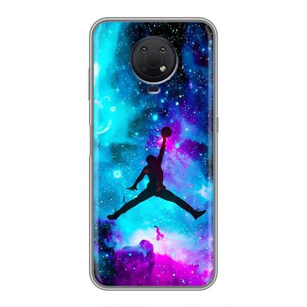 Чехлы для Nokia G10 - с картинкой JORDAN (AlphaPrint) – Яркий Джордан