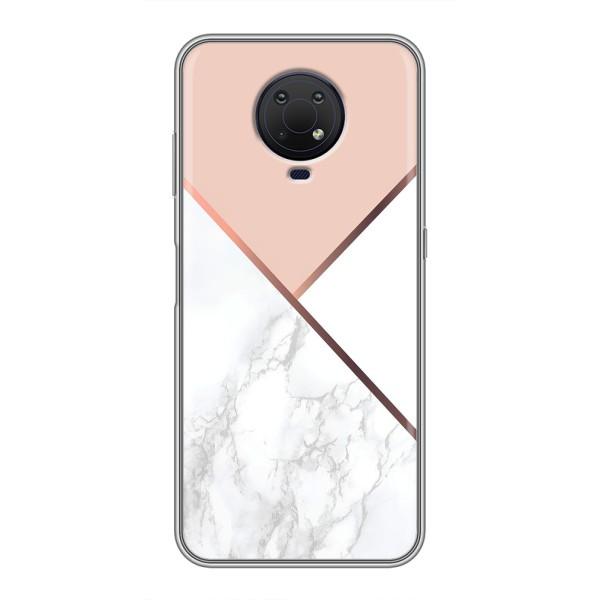Мраморний чехол на Nokia G10 (VPrint) – Тройний мрамор