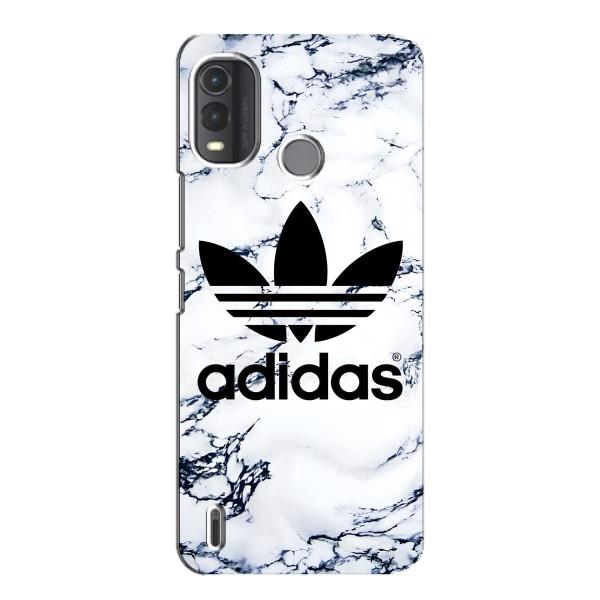 Чехлы Адидас для Nokia G11 Plus (AlphaPrint) – Адидас на мраморе