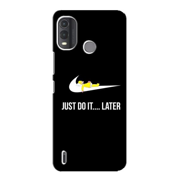 Чехол с логотипом Найк на Nokia G11 Plus – Nike just do it