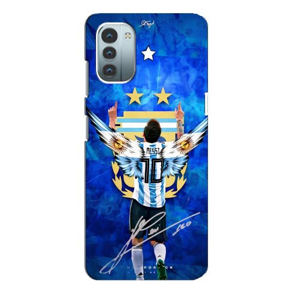 Чохли для Nokia G11 (Leo чемпіон) (AlphaPrint) – Мессі збірна