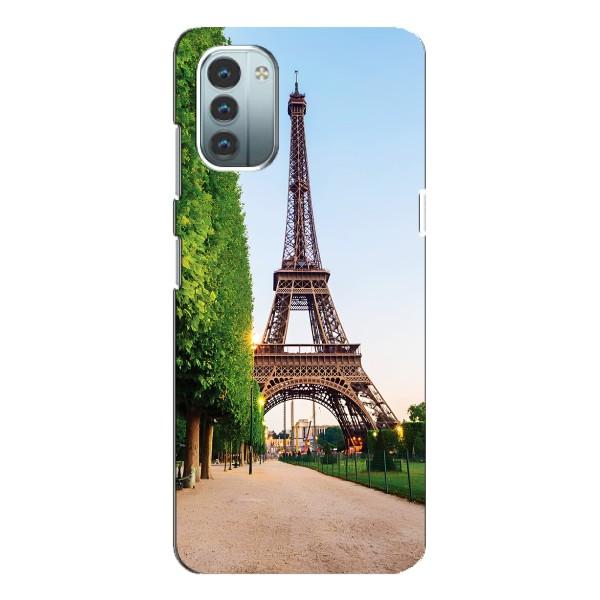 Чохол Ейфелева Вежа Nokia G11 - (AlphaPrint) – Дорога до Парижу