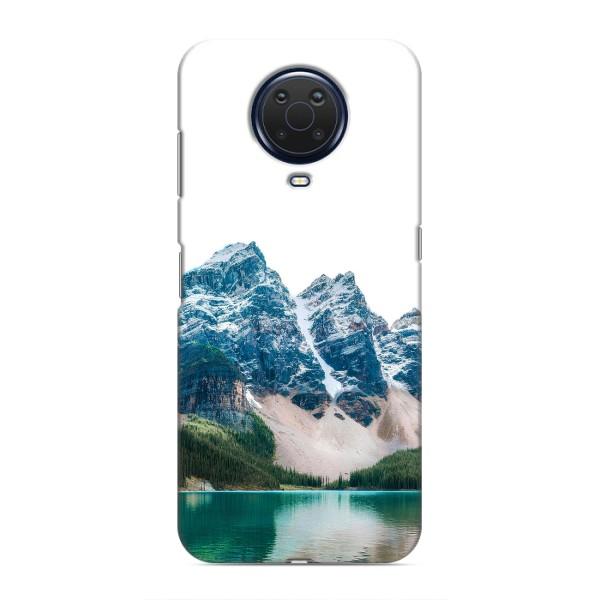 Силиконовый чехол с КАРТИНКАМИ лето для Nokia G20 (AlphaPrint) – Гори