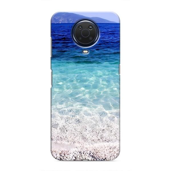 Силиконовый чехол с КАРТИНКАМИ лето для Nokia G20 (AlphaPrint) – Море